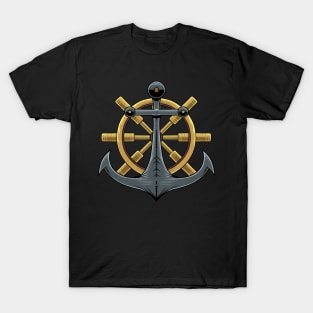 Anchor and Ship Steer T-Shirt